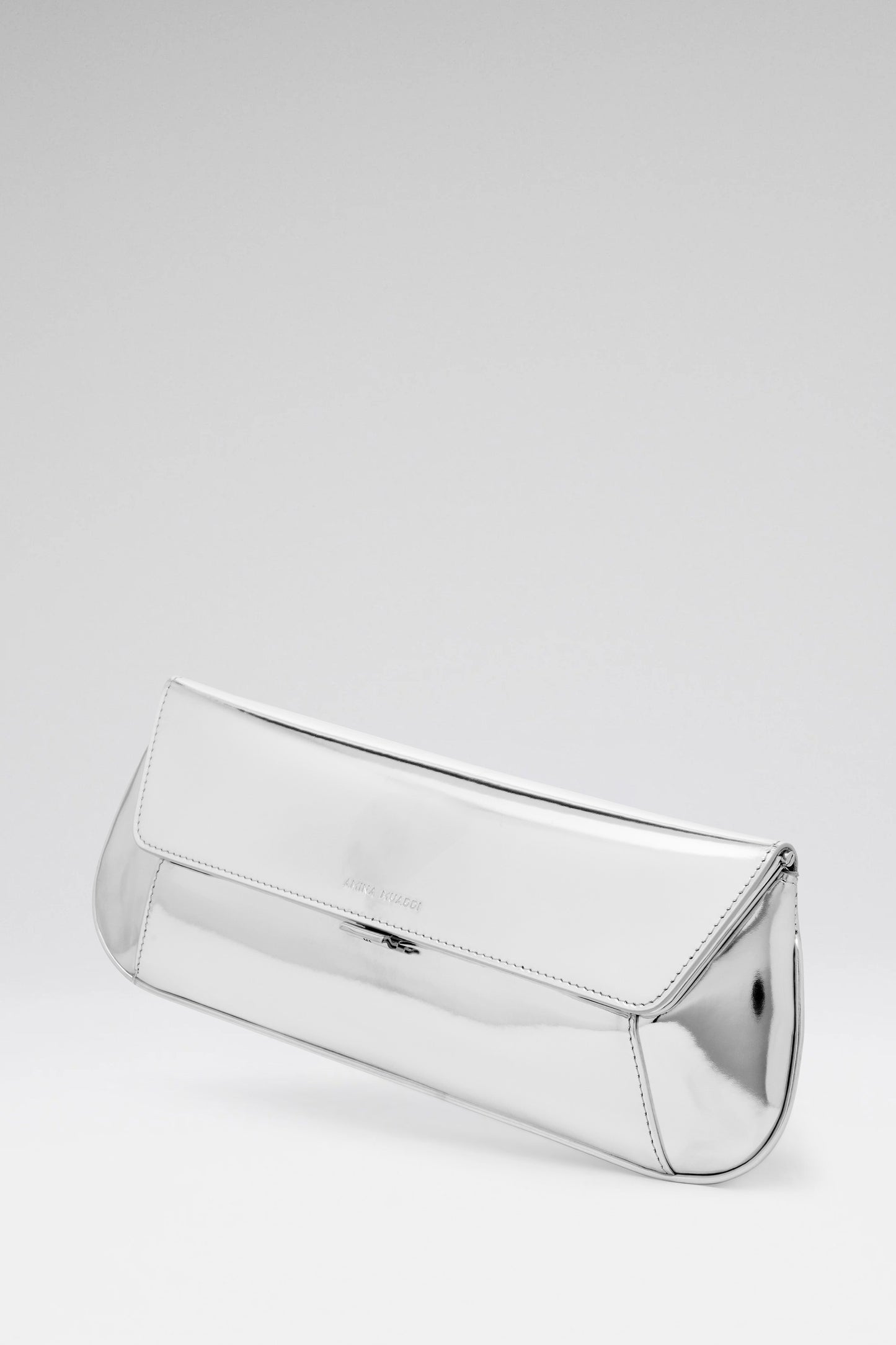 Ami Clutch Silver Mirror
