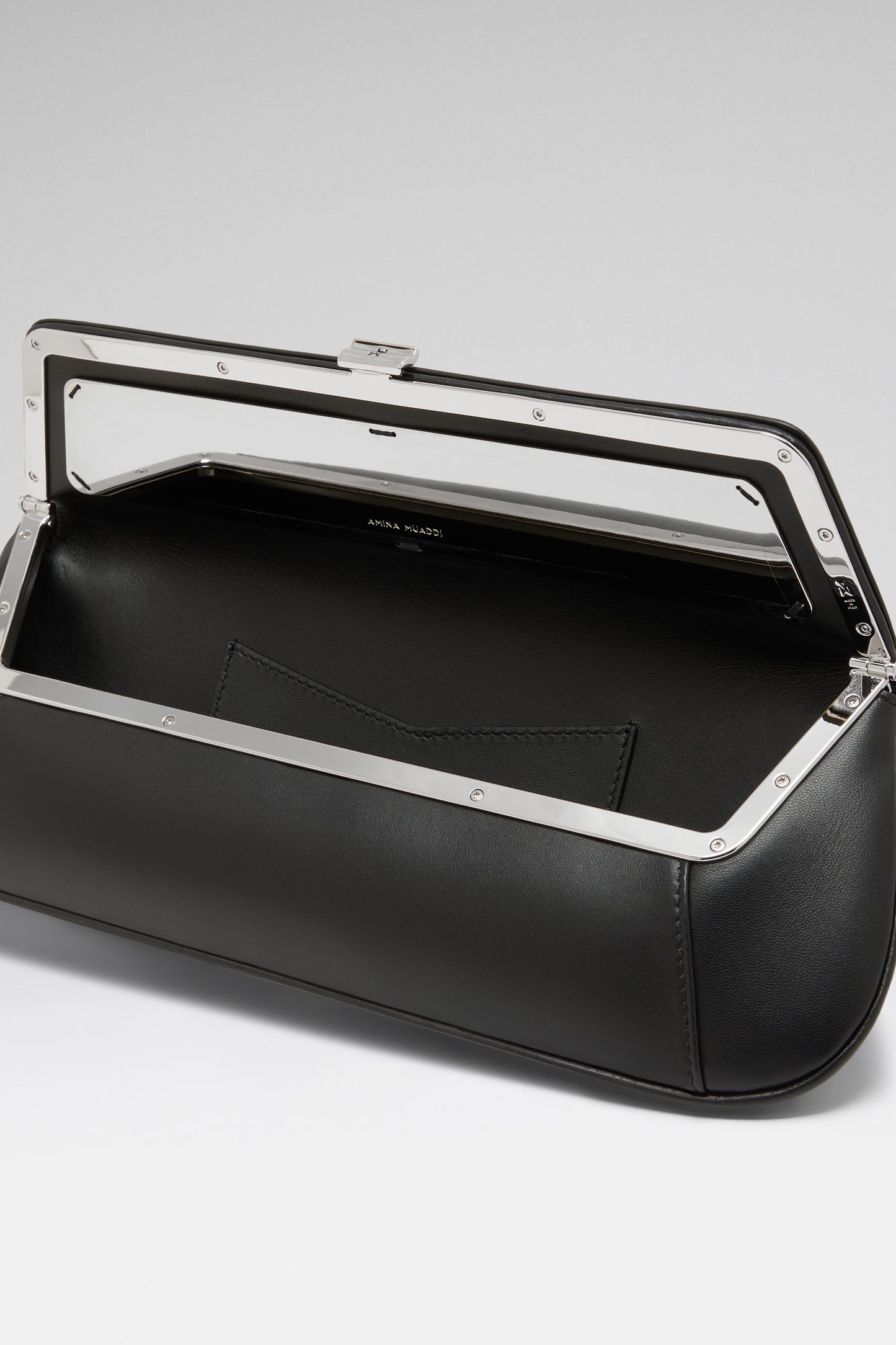 Ami Clutch Black Nappa