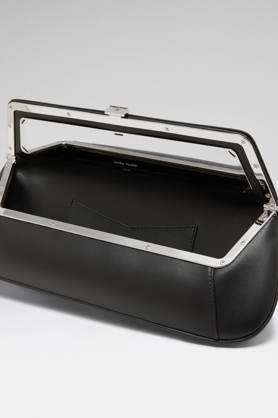 Ami Clutch Black Nappa