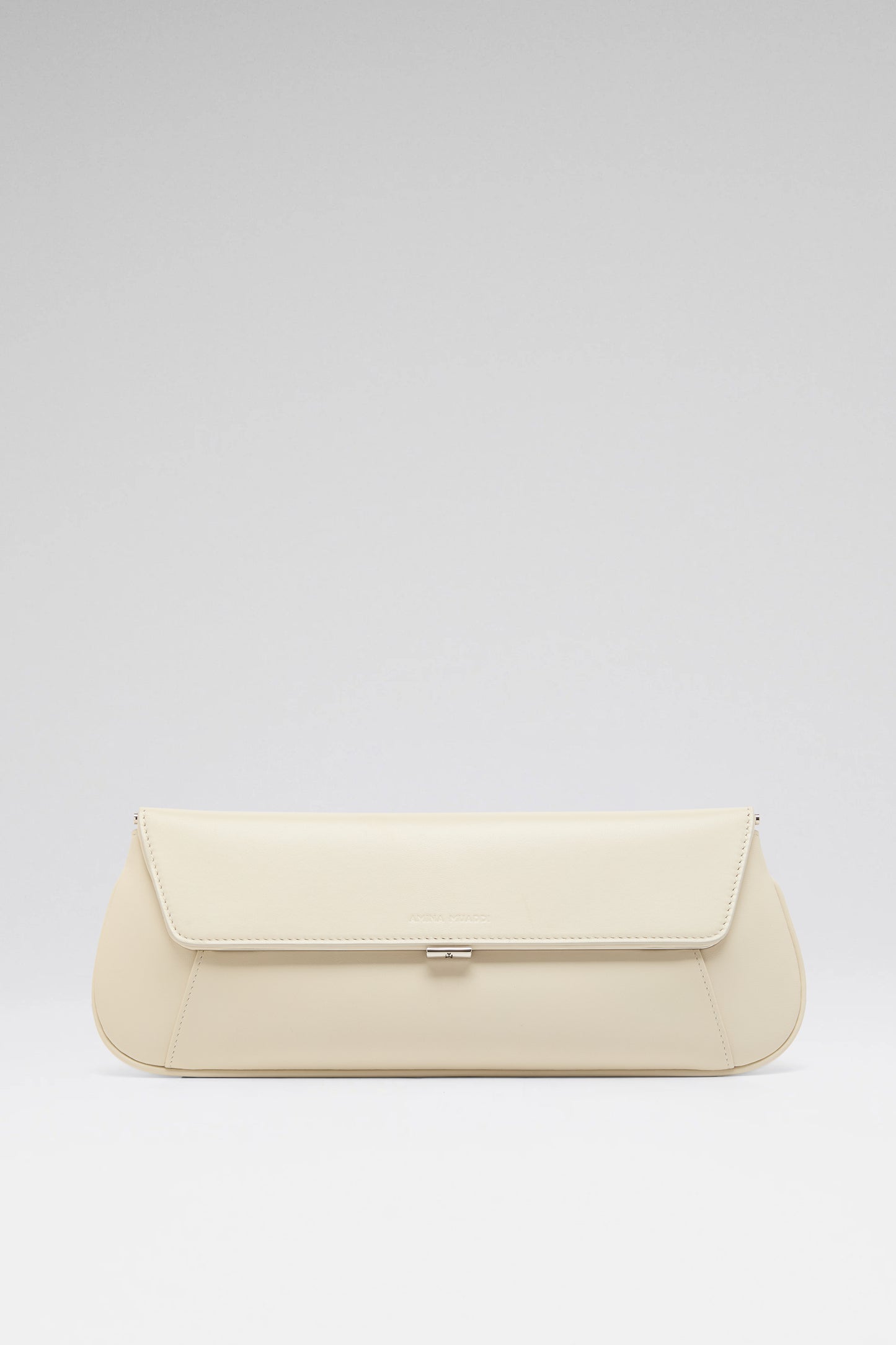 Ami Clutch Almond Nappa