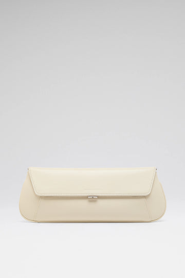 Ami Clutch Almond Nappa