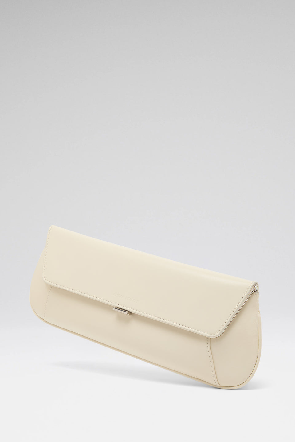 Ami Clutch Almond Nappa