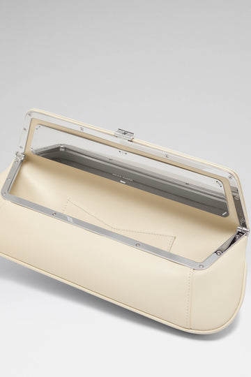 Ami Clutch Almond Nappa