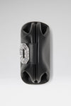 Camelia Clutch Black Nappa