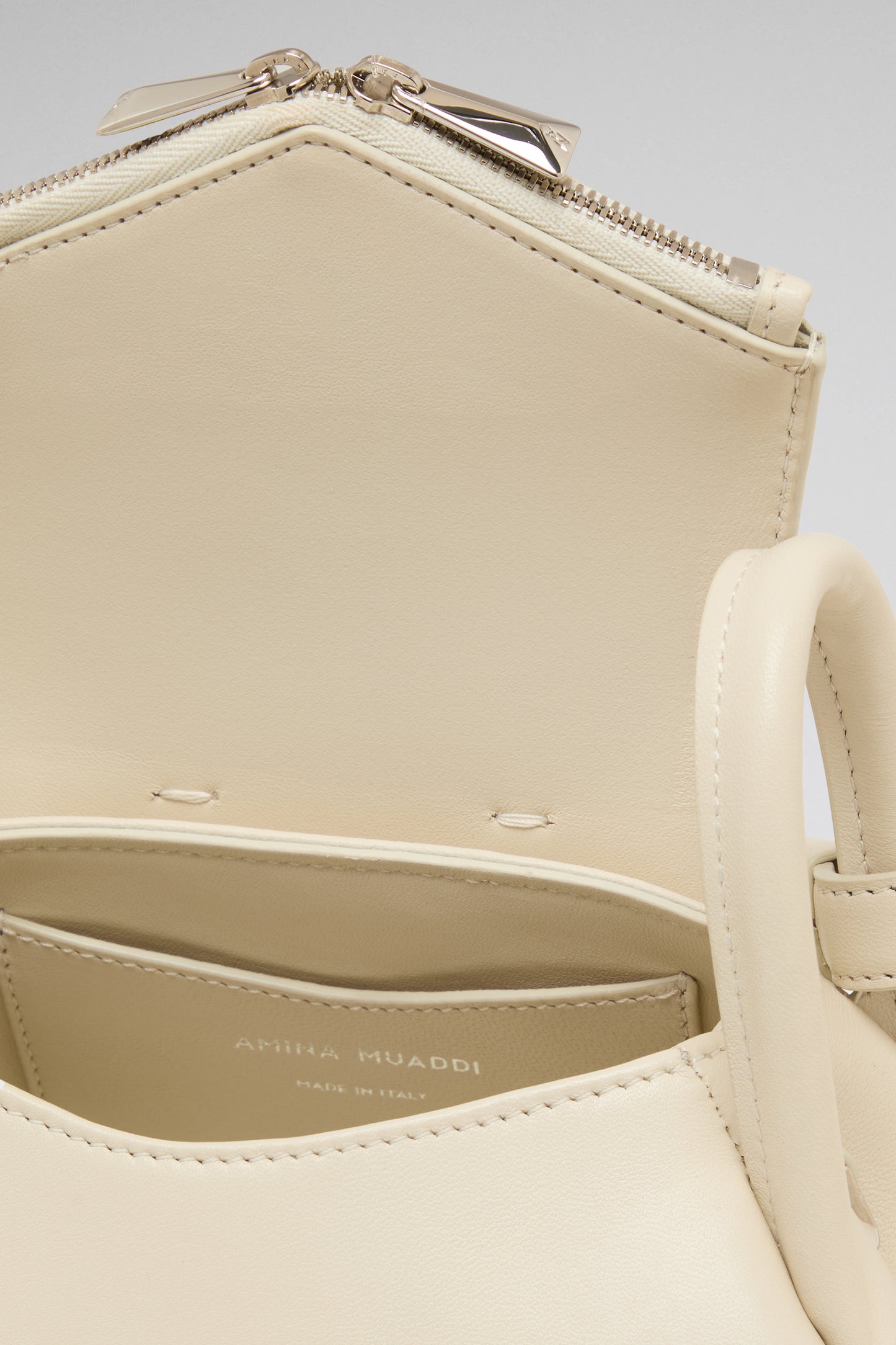 Gemini Small Bag Almond Nappa