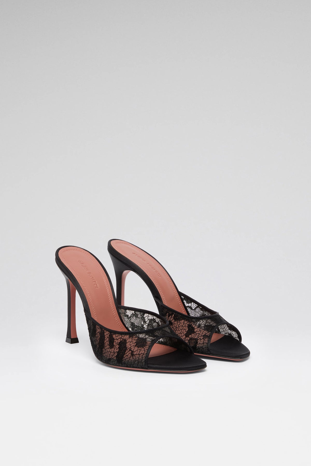 Alexa Lace Slipper 105 Black Leopard Lace