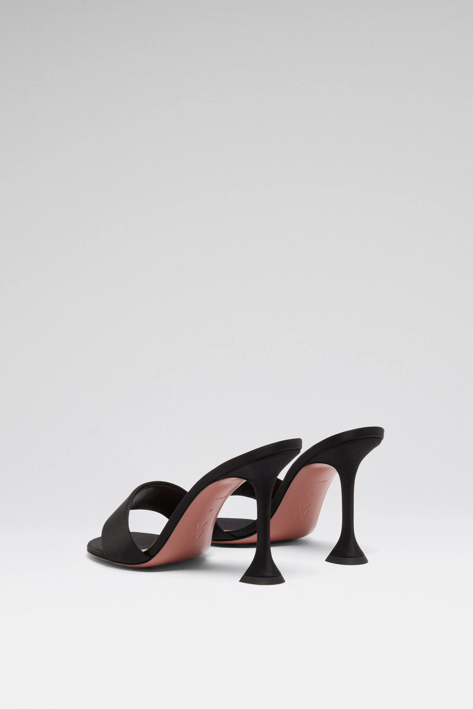 Andreea Slipper 95 Black Satin