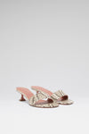 Andreea 45 luxury natural snake slippers