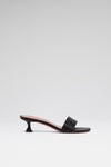 Andreea Slipper 45 Black Satin