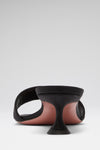 Andreea Slipper 45 Black Satin