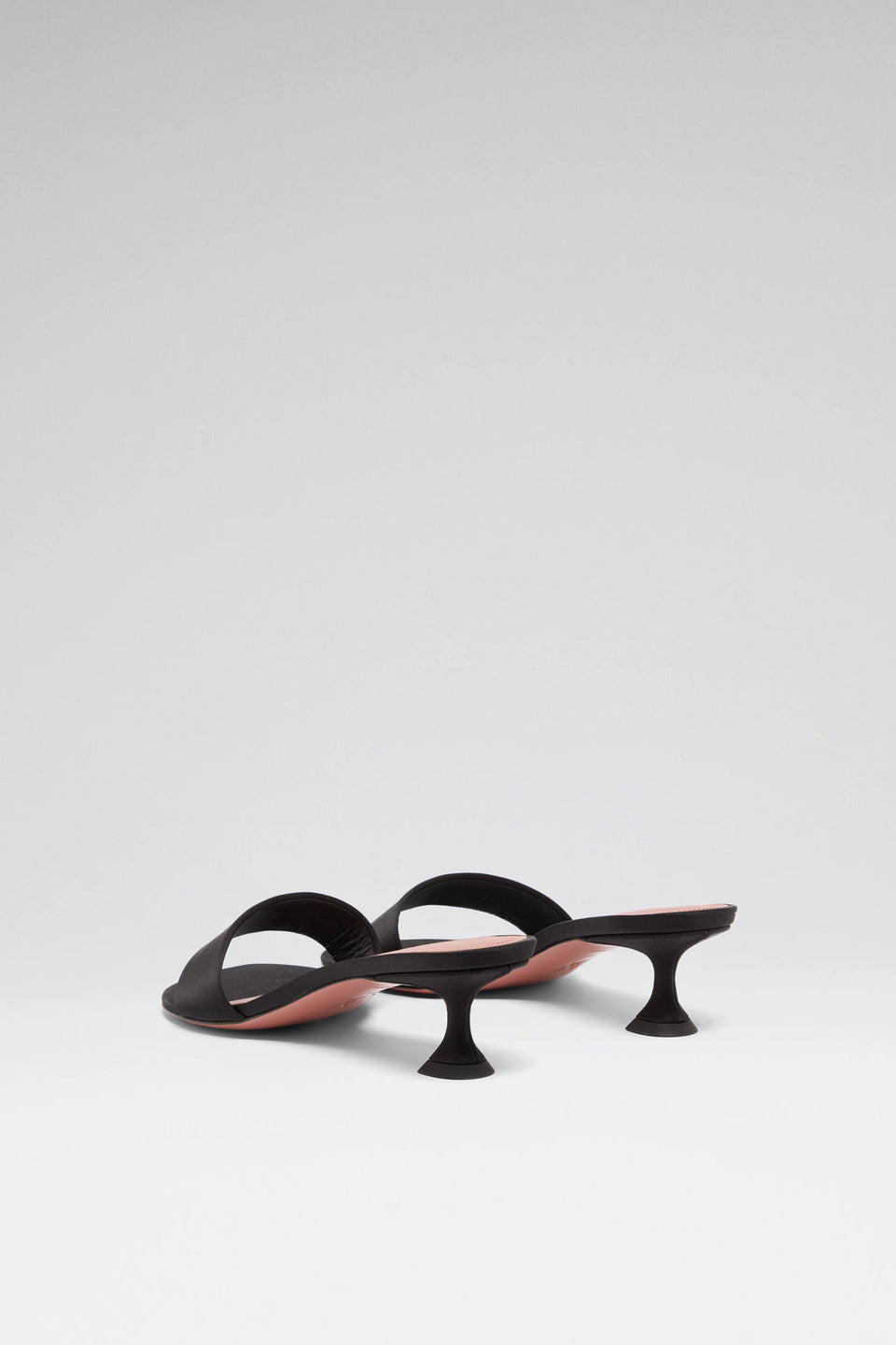 Andreea Slipper 45 Black Satin