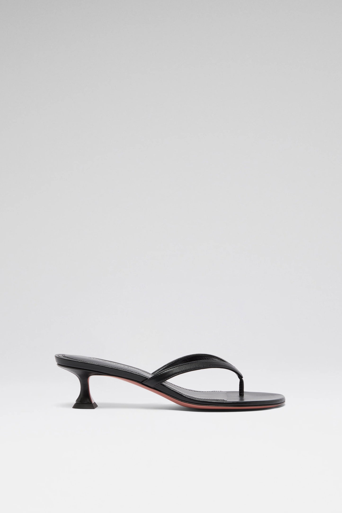 Juliette Thong Slipper 45 Black Nappa