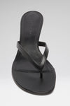 Juliette Thong Slipper 45 Black Nappa