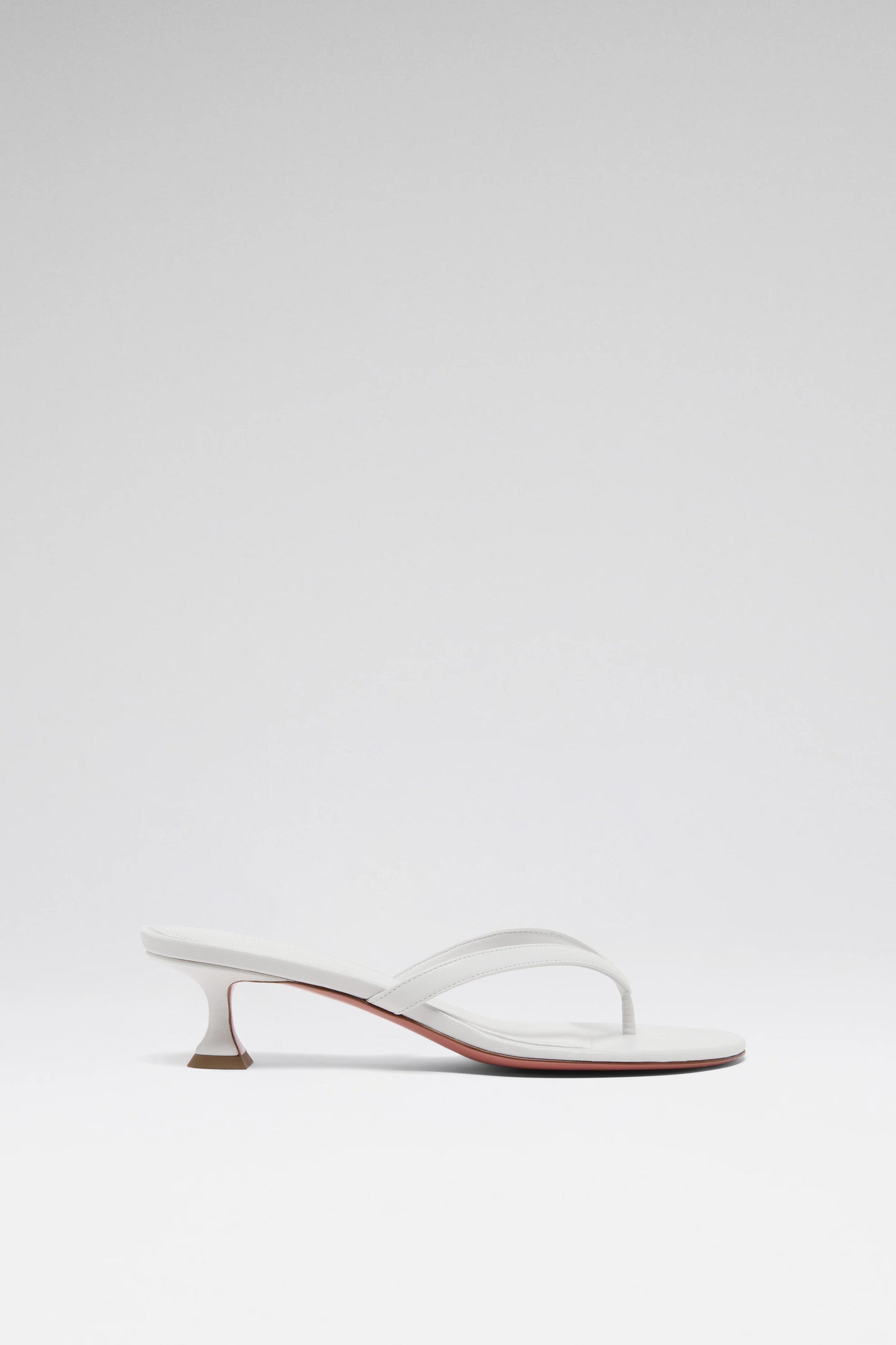 Juliette Thong 45 Slipper White Nappa