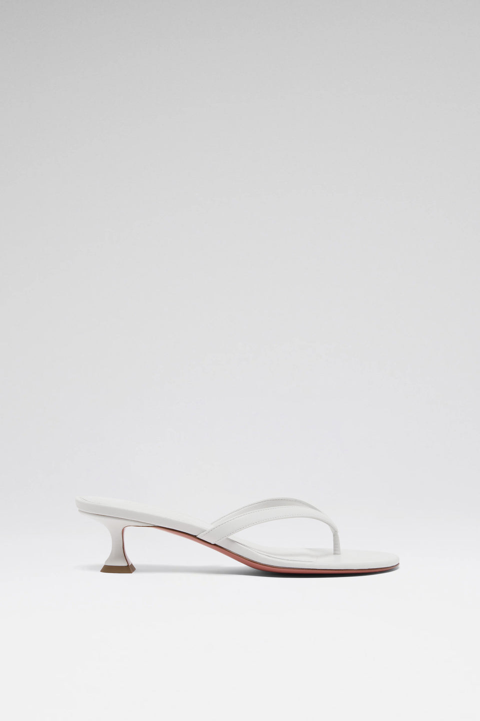 Juliette Thong 45 Slipper White Nappa
