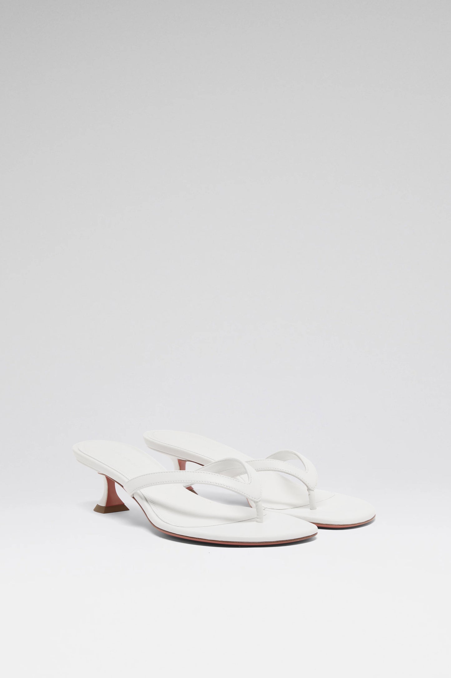 Juliette Thong 45 Slipper White Nappa