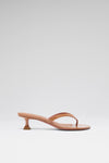 Juliette Thong Slipper 45 Pearly Latte Patent