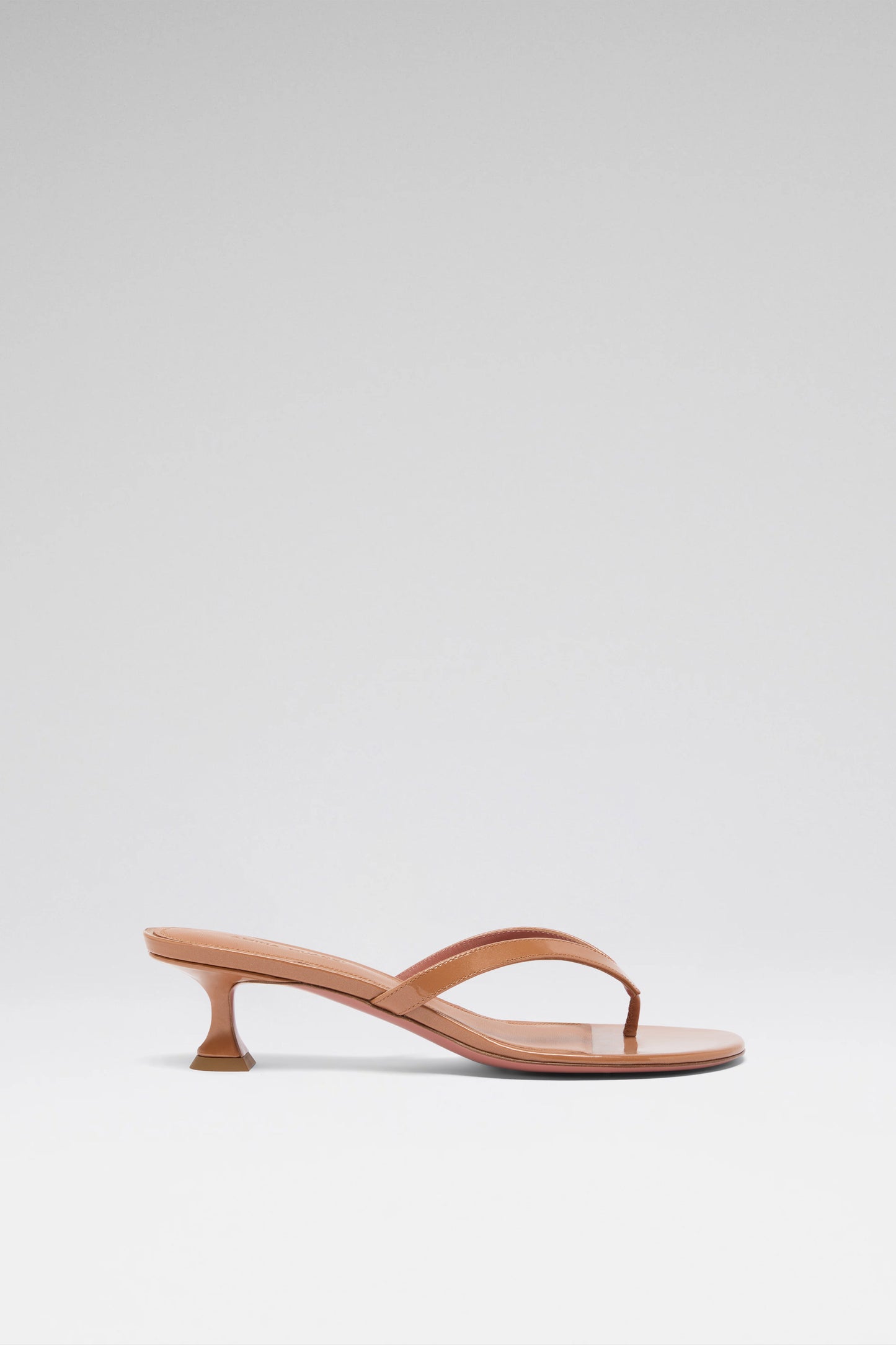 Juliette Thong Slipper 45 Pearly Latte Patent