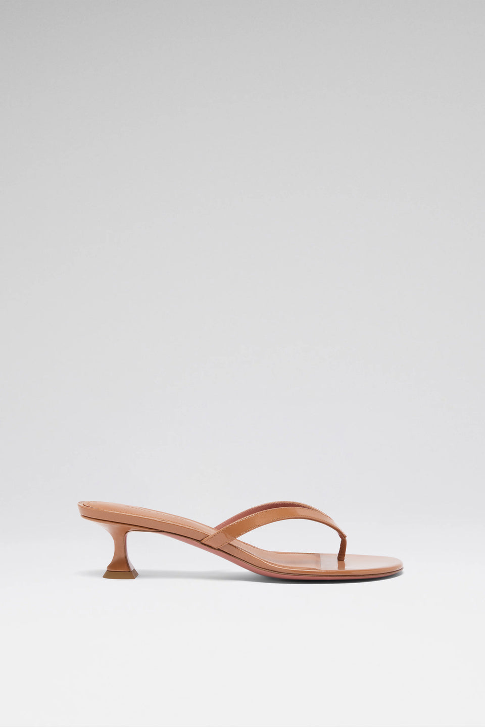 Juliette Thong Slipper 45 Pearly Latte Patent