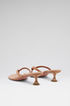 Juliette Thong Slipper 45 Pearly Latte Patent