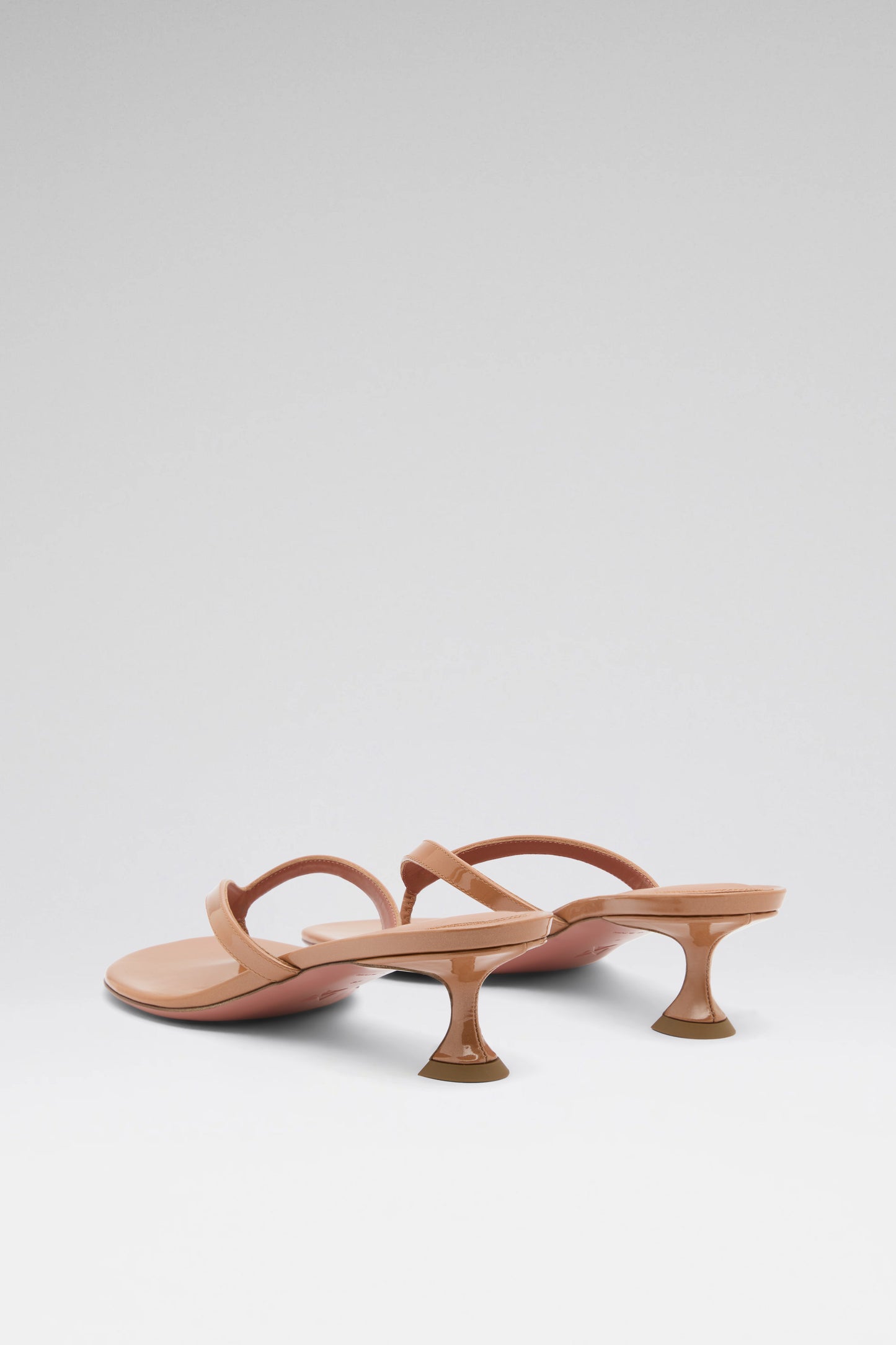 Juliette Thong Slipper 45 Pearly Latte Patent