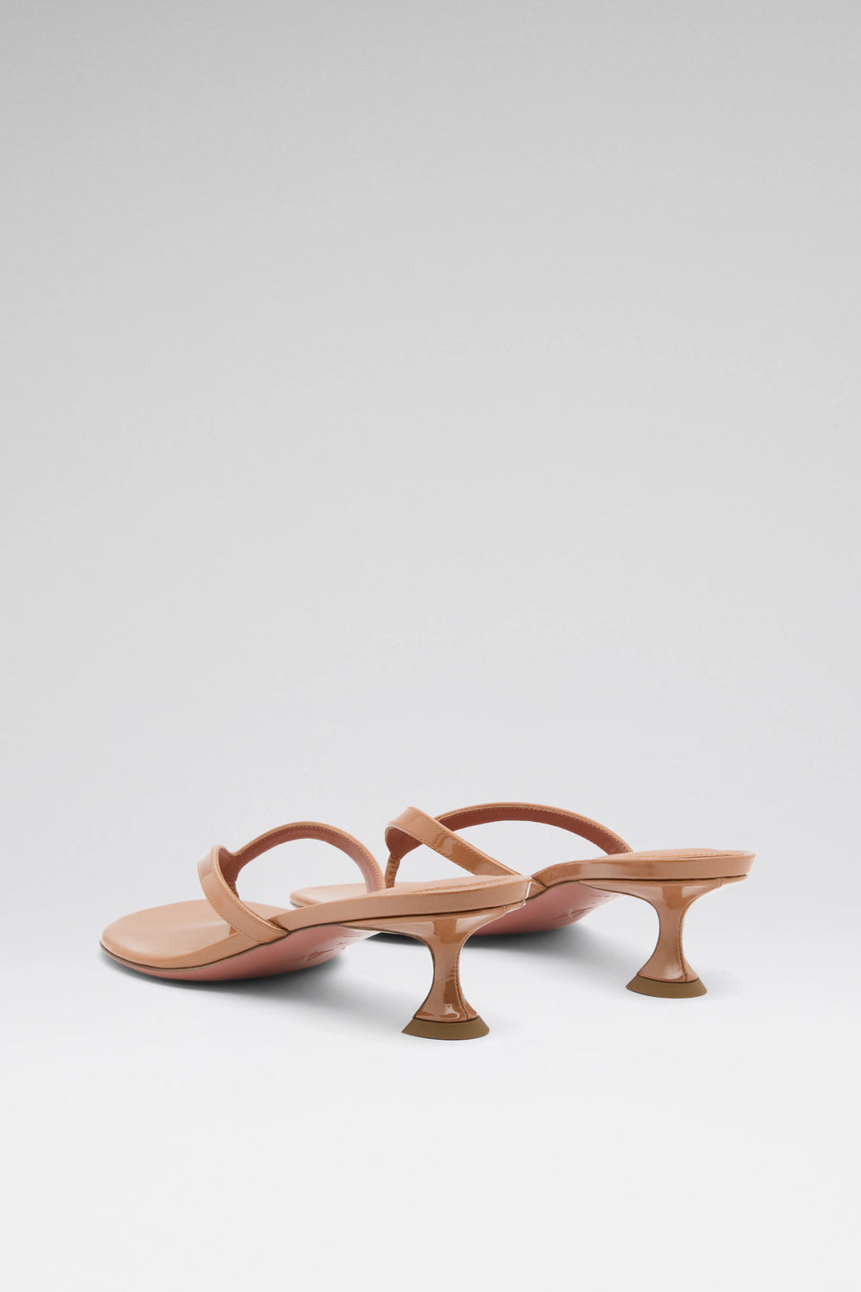 Juliette Thong Slipper 45 Pearly Latte Patent