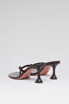 Juliette thong 70 luxury coffee suede sandals for women