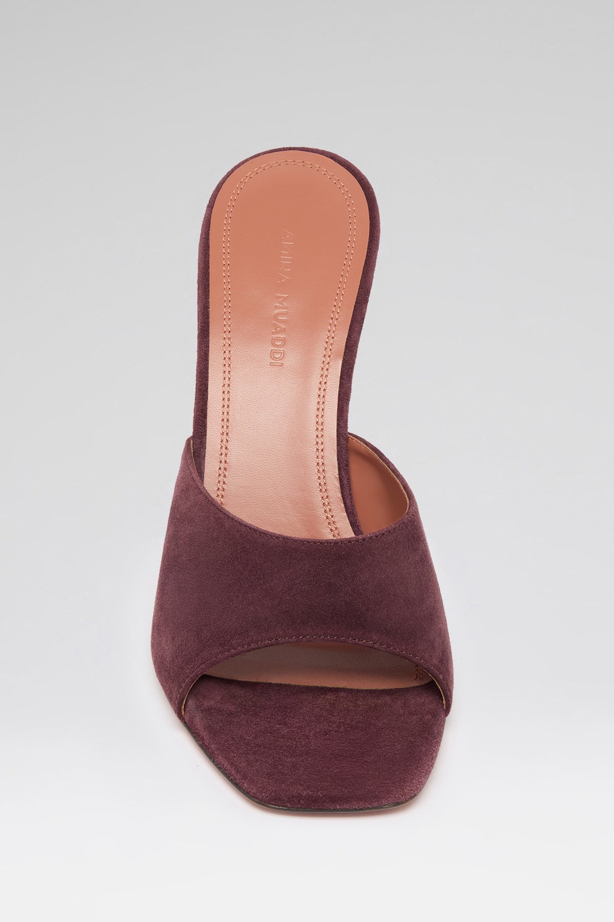 Lupita Slipper 95 Merlot Suede