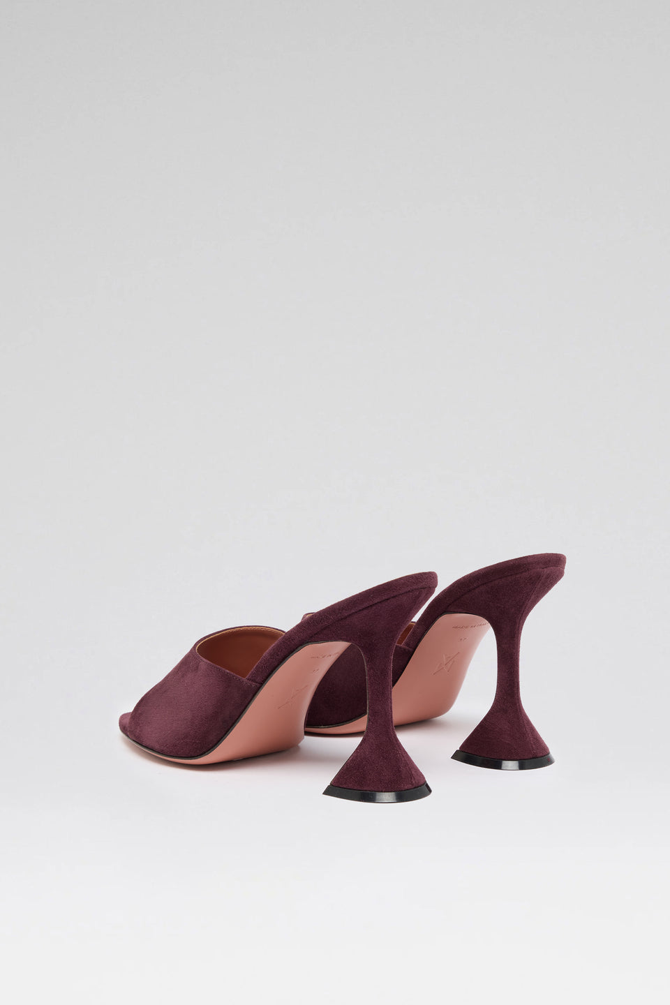 Lupita Slipper 95 Merlot Suede