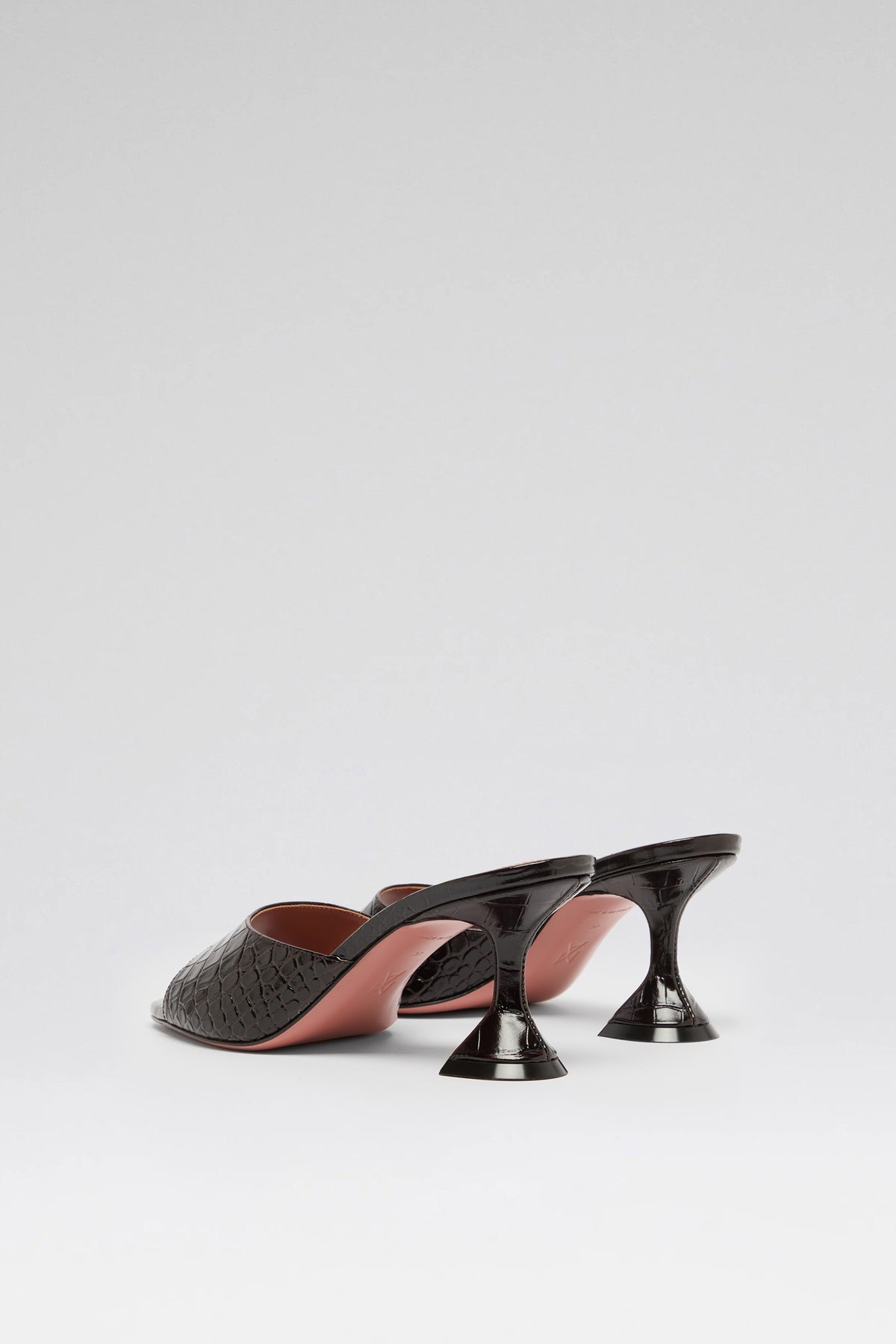 Lupita Slipper 70 Shiny Coffee Printed Croc