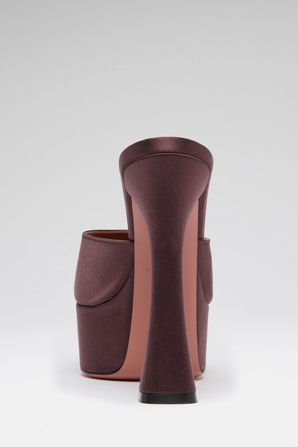 Dalida Slipper 140 Coffee Satin