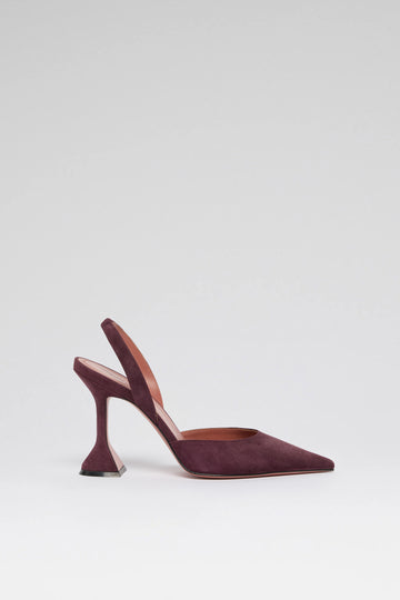 Holli Sling 95 Merlot Suede