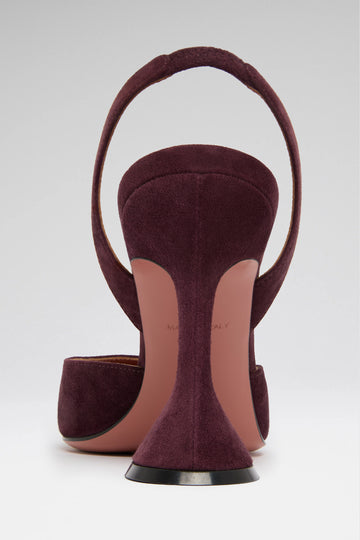 Holli Sling 95 Merlot Suede