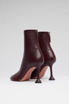Iris 95 luxury merlot nappa boots for women