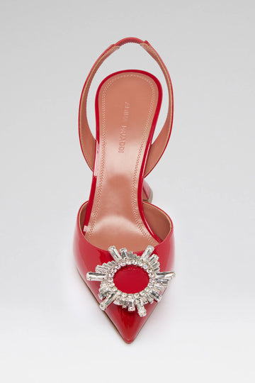 Begum Sling 95 Winter Red Patent