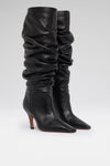 Jamie slouch 80 luxury black nappa boots