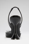 Lara 95 designer slingbacks