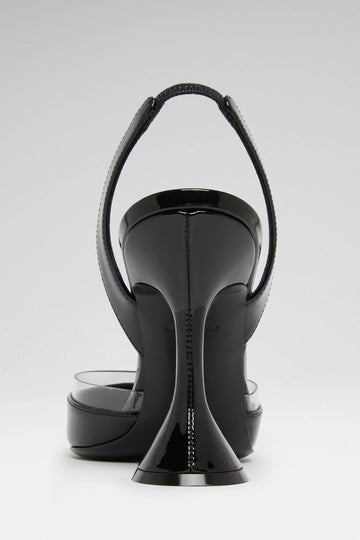 Lara 95 designer slingbacks