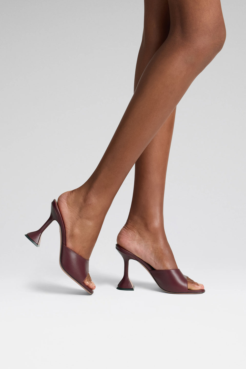 Lupita Slipper 95 Wine Nappa