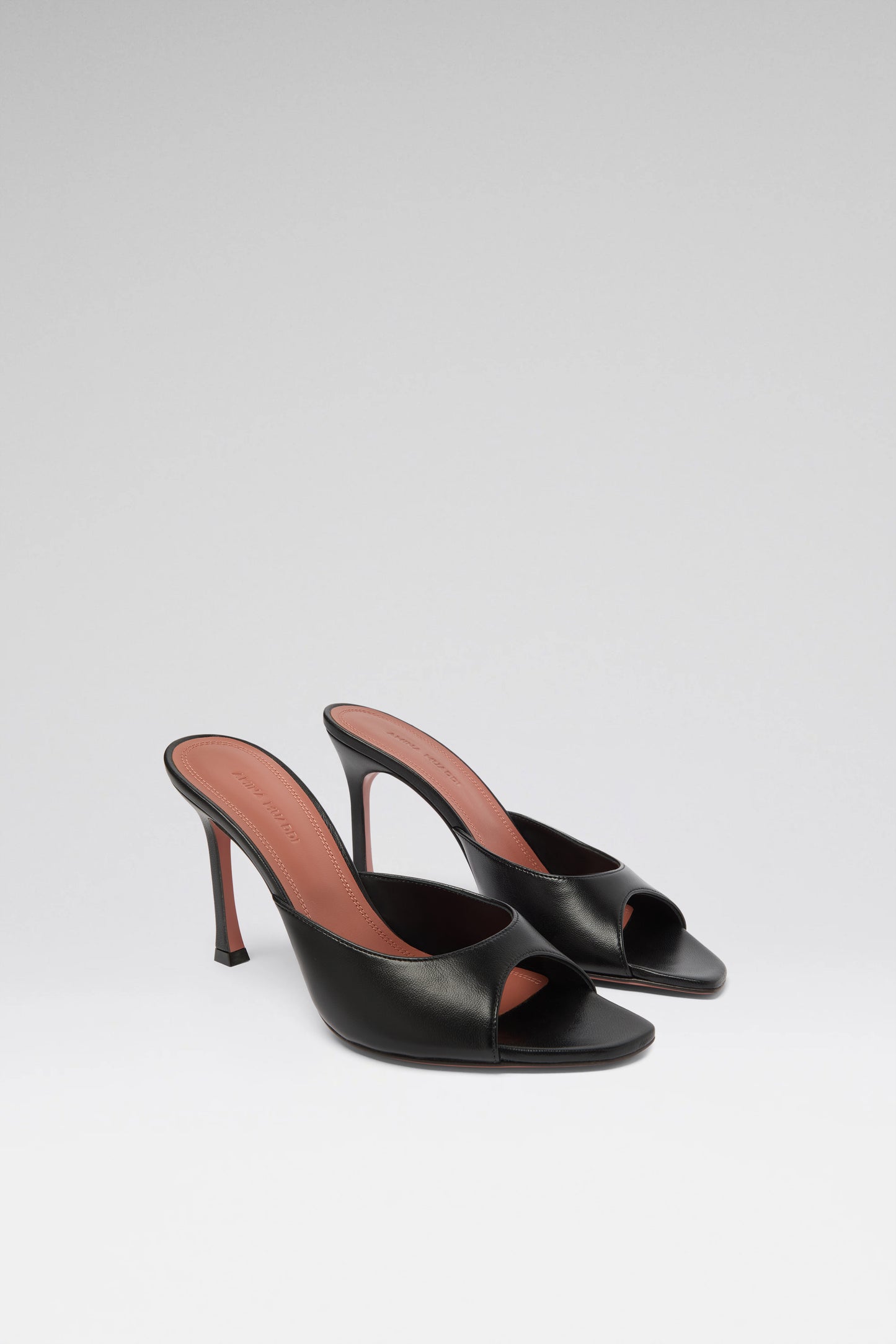 Alexa Slipper 95 Black Nappa