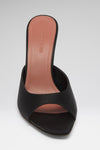 Alexa Slipper Black Satin