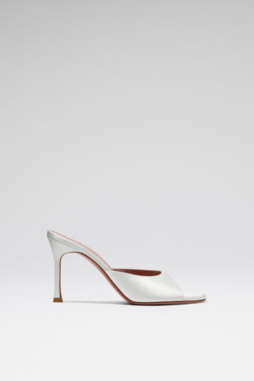 Alexa Slipper 90 White Satin