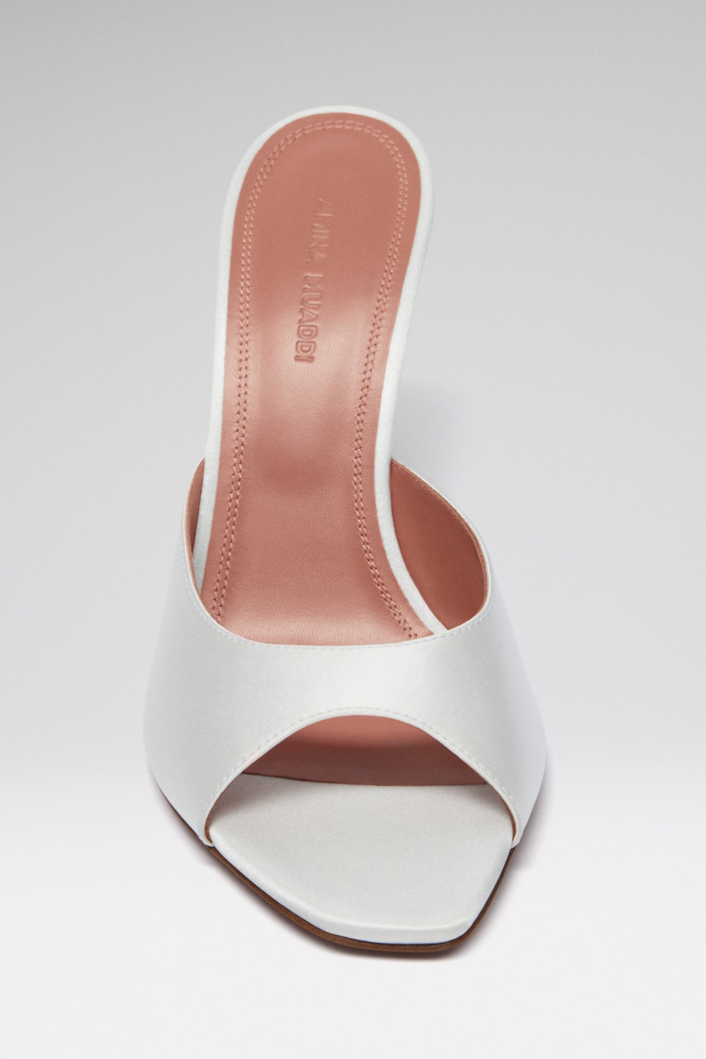 Alexa Slipper 90 White Satin