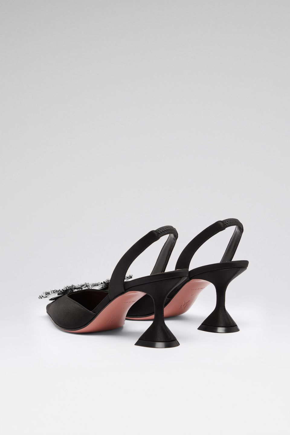 Begum Sling 70 Black Satin