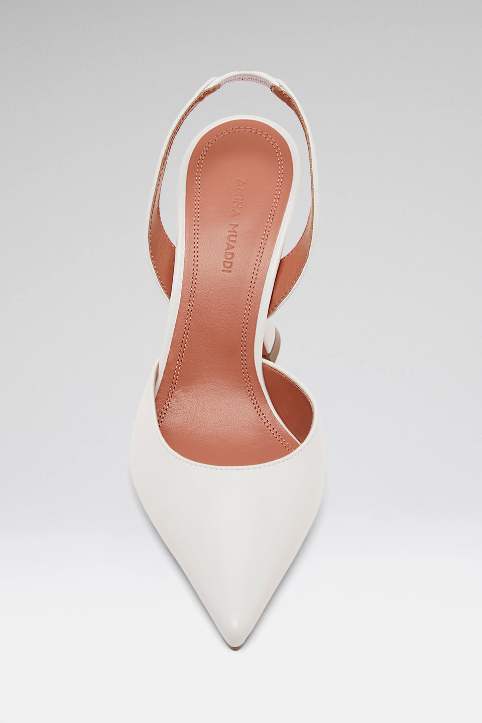 Holli Sling 95 White Nappa