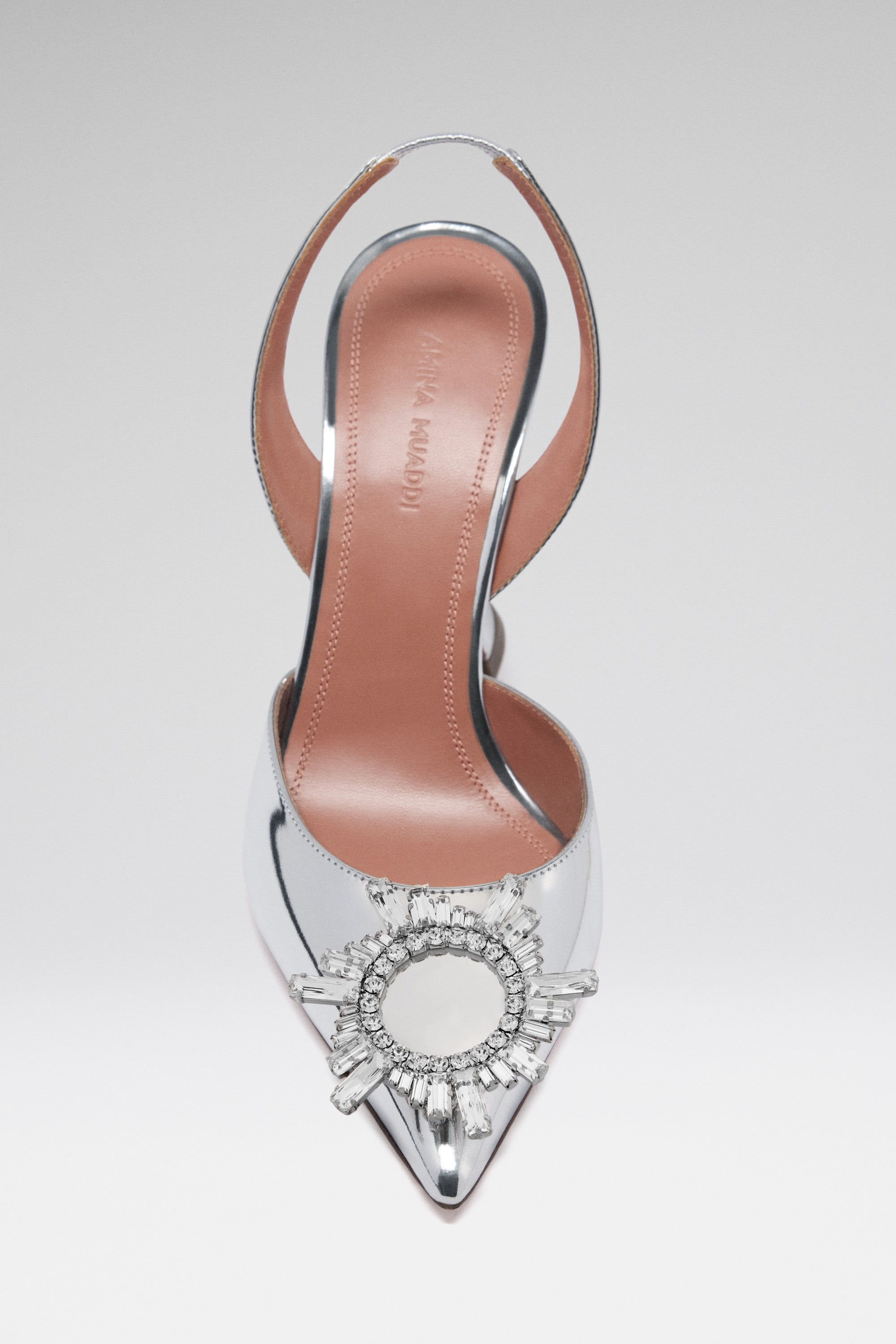 Begum Sling Silver Mirror