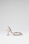 Begum Sling 70 White Nappa