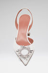 Begum Sling 70 White Nappa