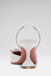 Begum Sling 70 White Nappa