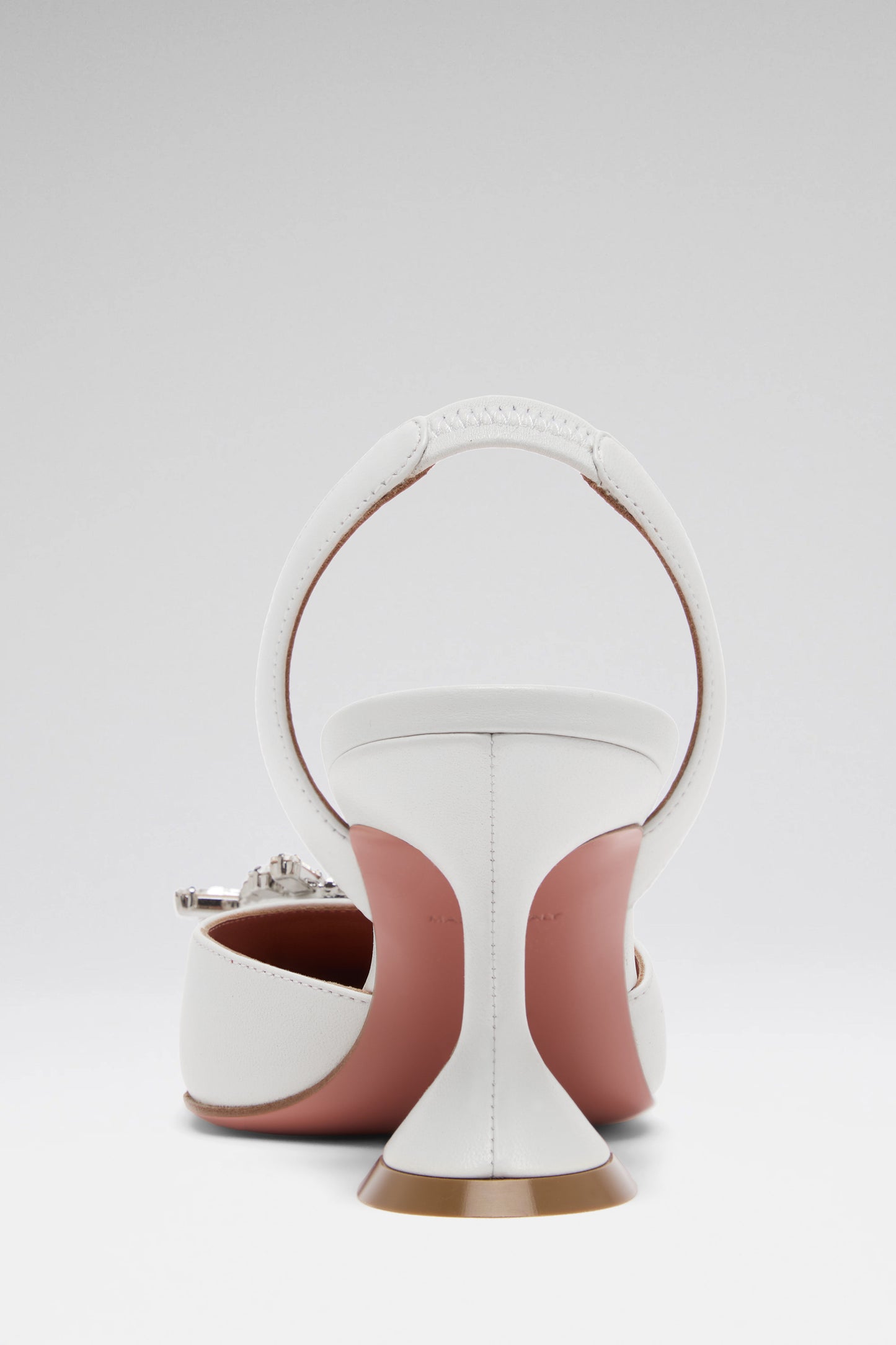 Begum Sling 70 White Nappa